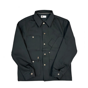 Coverall Jacket - Japanese Selvedge Denim (Black)-13.5 oz. Coverall Jacket - Japanese Selvedge Denim (Black)-13.5 oz.