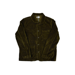 Shawl Collar Cord Jacket Olive Shawl Collar Cord Jacket Olive