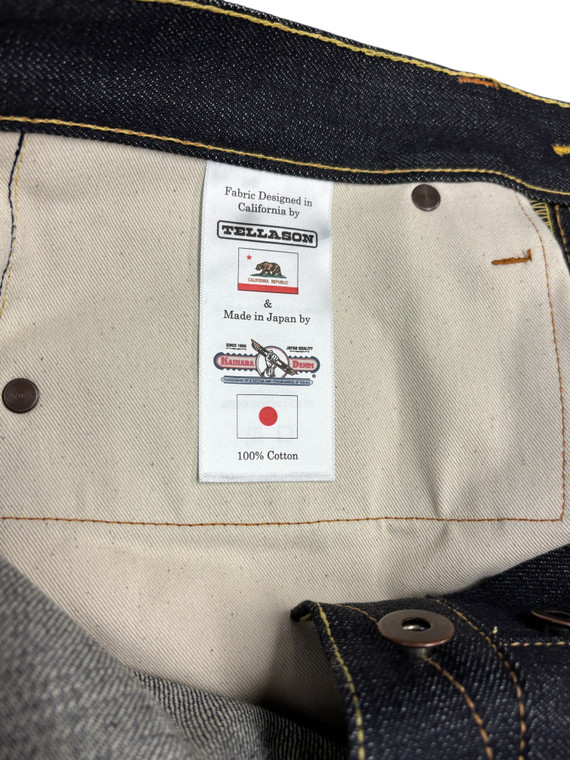 Ankara 12.5 oz. Straight Leg Selvedge Jeans | Tellason