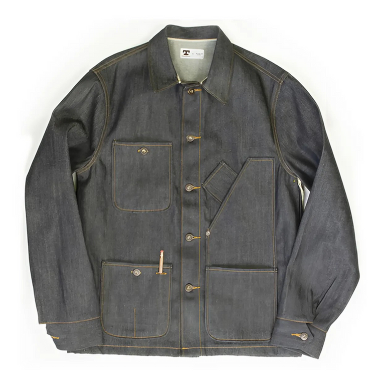 Coverall Jacket - Selvedge Denim - 12.5 oz.