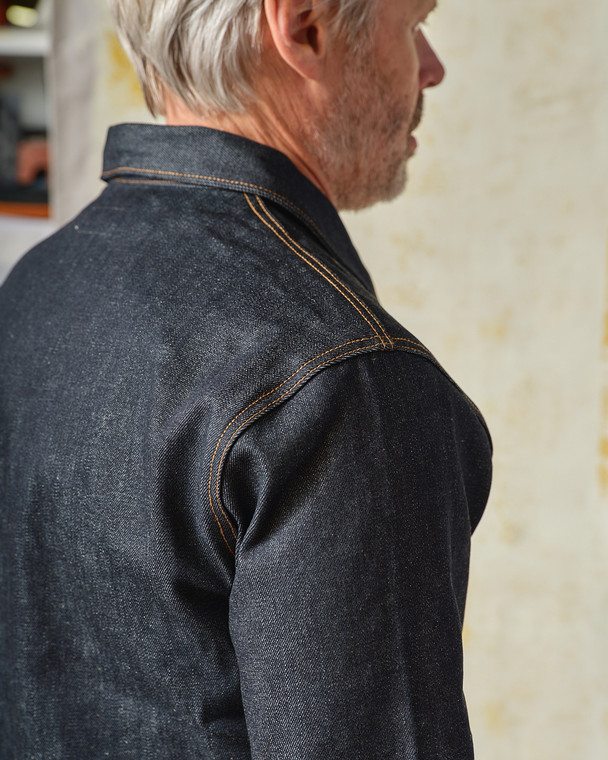 Coverall Jacket - Selvedge Denim 12.5 oz.