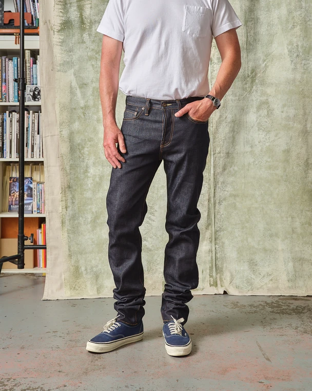 Elgin - Mid Rise Slim Tapered Selvedge Jeans - 14.75 oz.