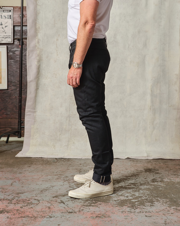 Ladbroke Grove Black Selvedge Jeans - 13.5oz