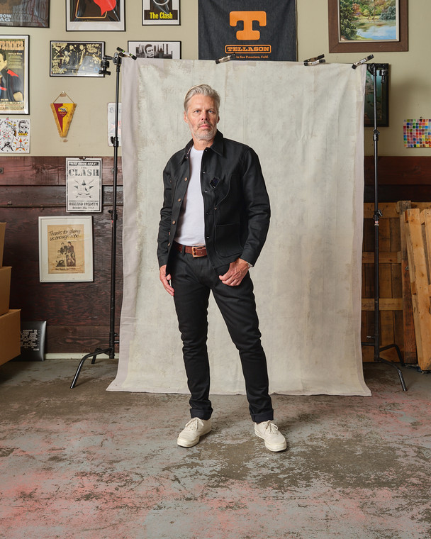 Ladbroke Grove Black Selvedge Jeans - 13.5oz