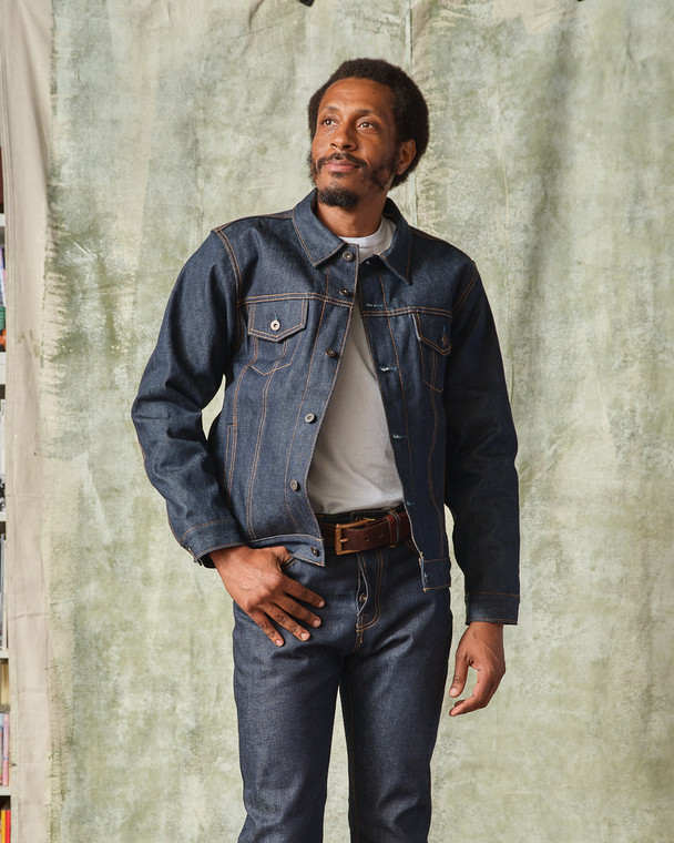 JEAN JACKET Selvedge Denim - Tellason.com