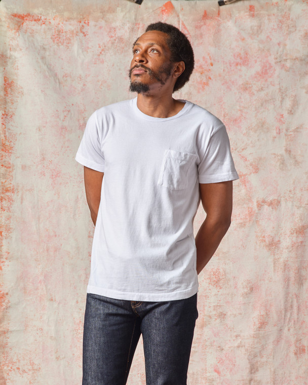 Pocket Tee - White | Tellason