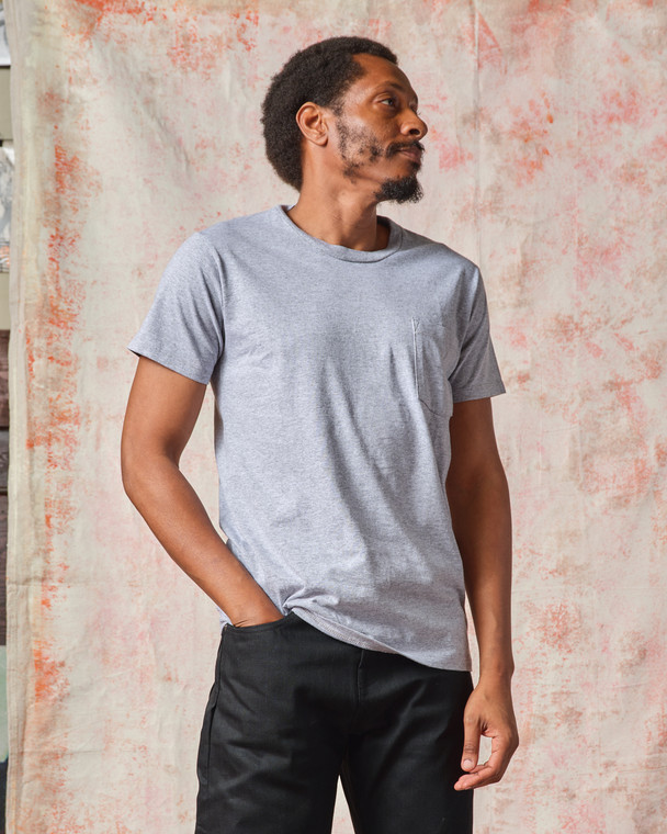 POCKET TEE GREY - Tellason.com