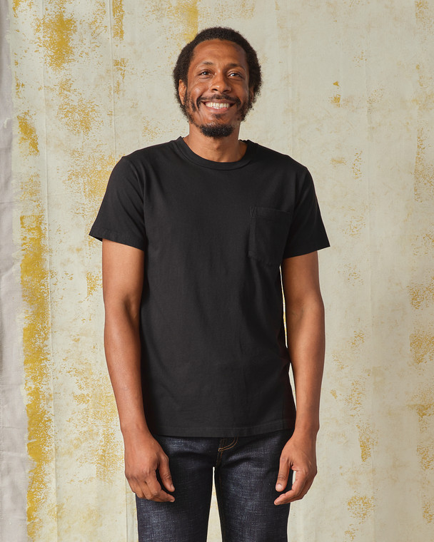 POCKET TEE BLACK - Tellason.com