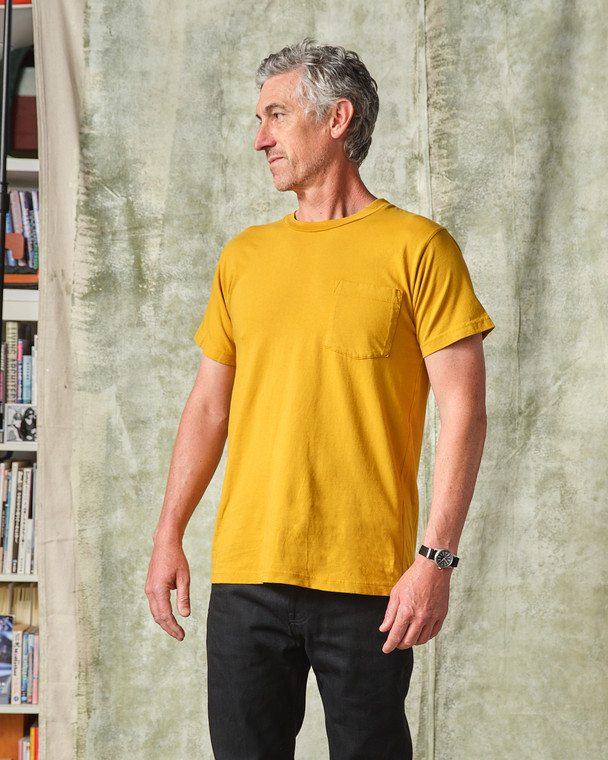 POCKET TEE GOLD - Tellason.com