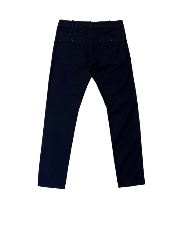 Fatigue Pant - Navy Sateen Original Tapered Leg - Tellason