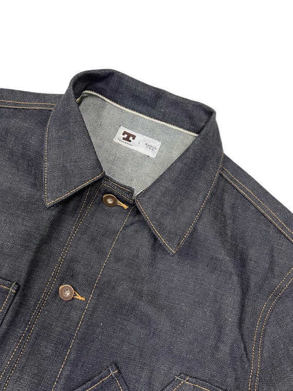 Coverall Jacket Selvedge 14 oz. Natural Indigo