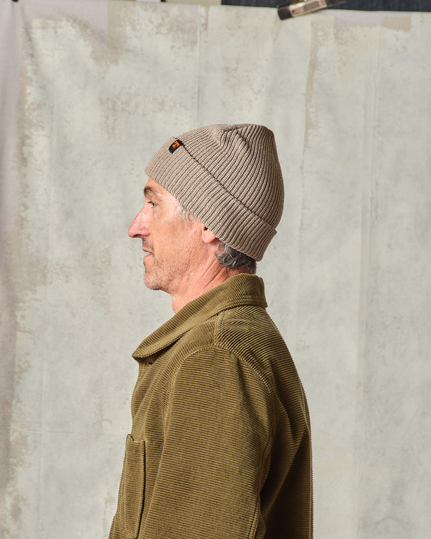 WATCH CAP Cotton (Bark) - Tellson.com