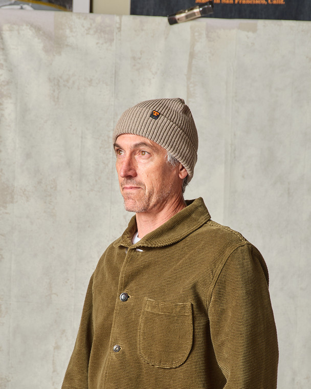 WATCH CAP Cotton (Bark) - Tellson.com