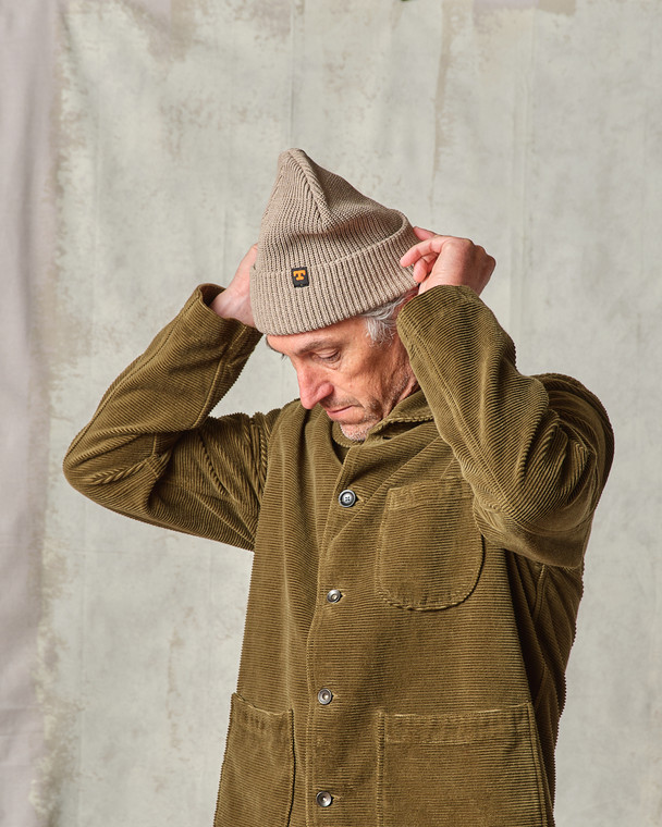 WATCH CAP Cotton (Bark) - Tellson.com