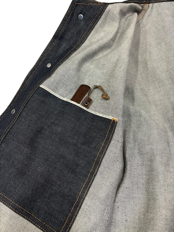 GRAYFORD JACKET 12.5 oz. Cone Mills White Oak Selvedge Denim