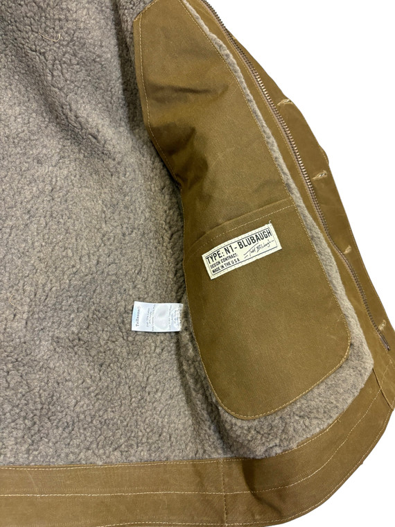 Blubaugh N1 Deck Jacket Olive - Tellason