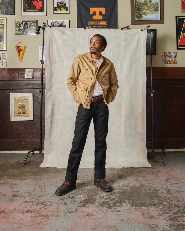 Coverall Jacket - Garment Dyed British Tan - Tellason