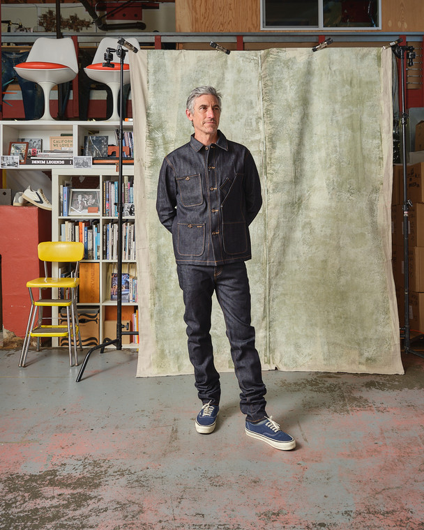 Coverall Jacket - Selvedge Denim -14.75 - Tellason