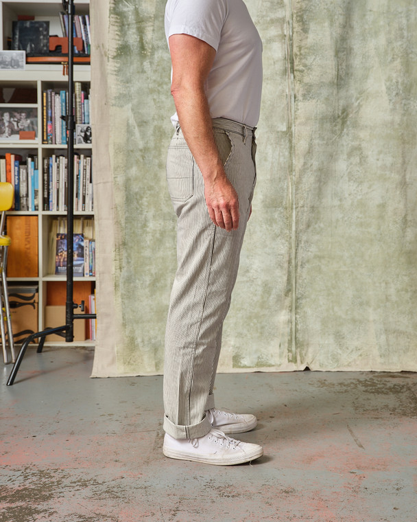 Work Pant Hickory Stripe - Tellason