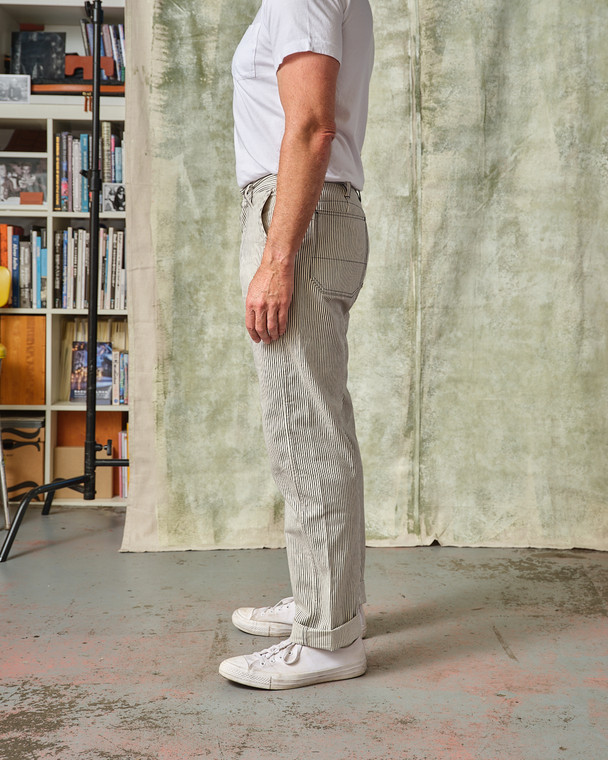 Work Pant Hickory Stripe - Tellason