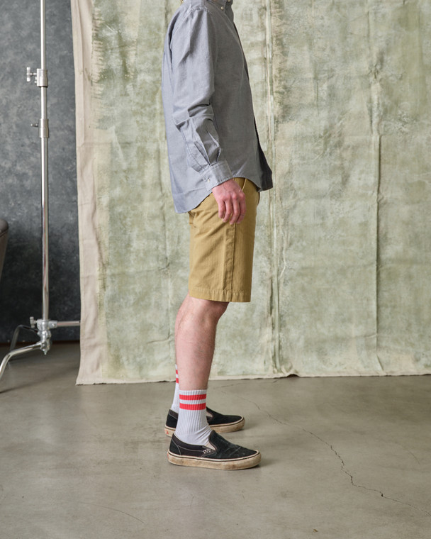 Chino Short - Herringbone | Tellason