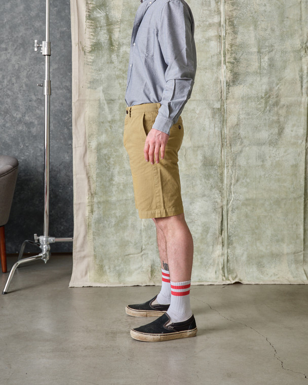 Chino Short Herringbone