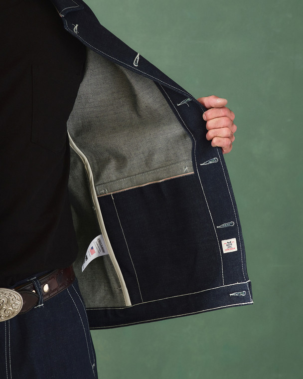 Montana Jacket- Selvedge Denim