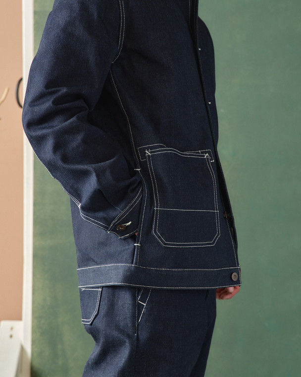 Montana Jacket- Selvedge Denim