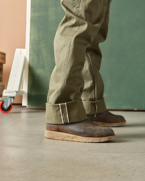 Ghurka Pant - Selvedge Twill Olive