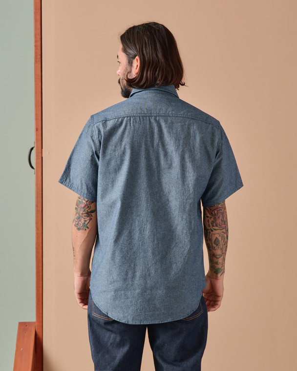 W10 Short Sleeve Chambray Shirt