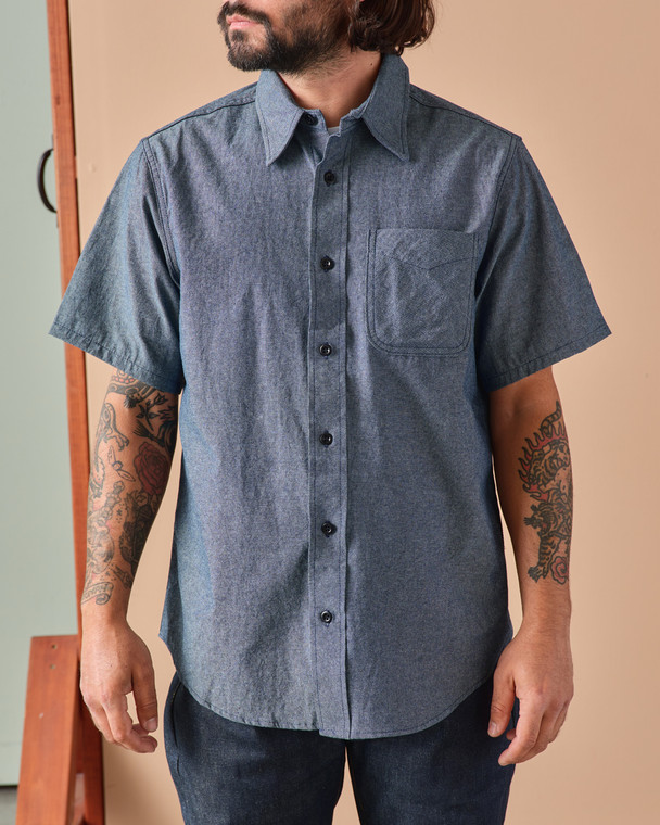 W10 Short Sleeve Chambray Shirt