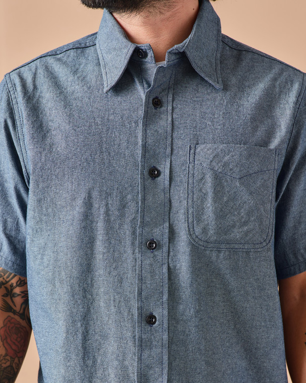 W10 Short Sleeve Chambray Shirt