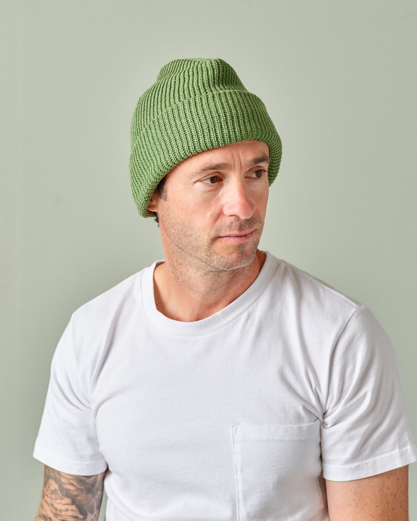 Watch Cap- Cotton (Lime)