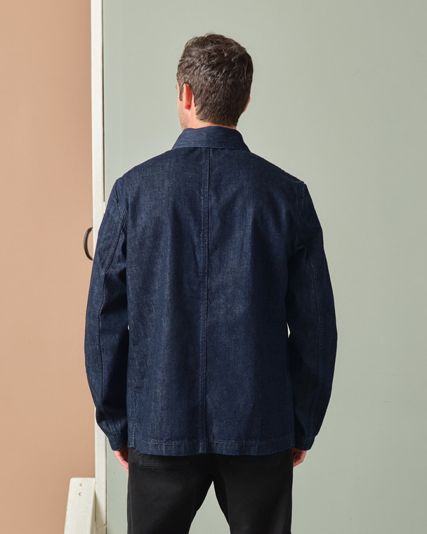 ジャケット・アウター 00s GUILLAUME LEMIEL Shawl Collar Jacket Shawl Collar Jacket - Selvedge Denim | Tellason