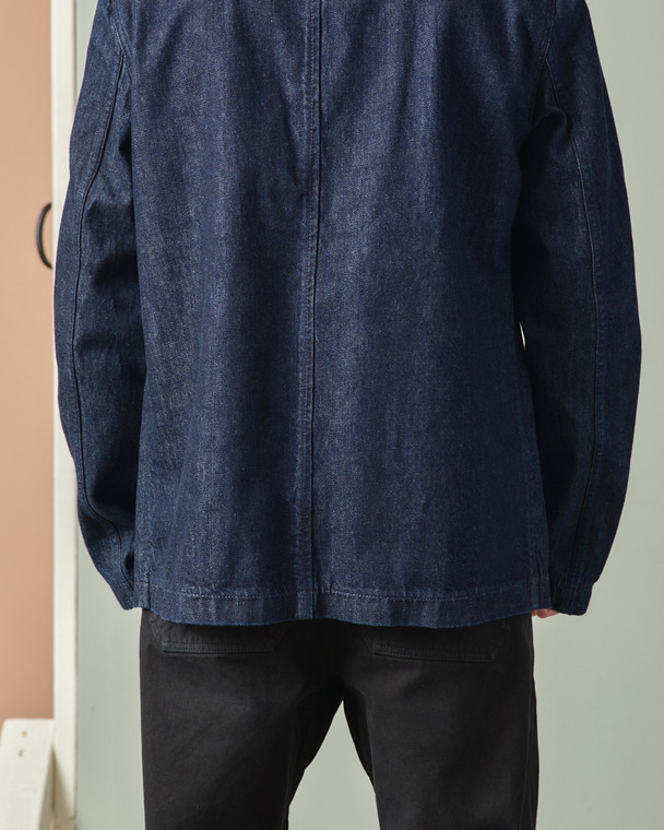 Shawl Collar Jacket - Selvedge Denim | Tellason