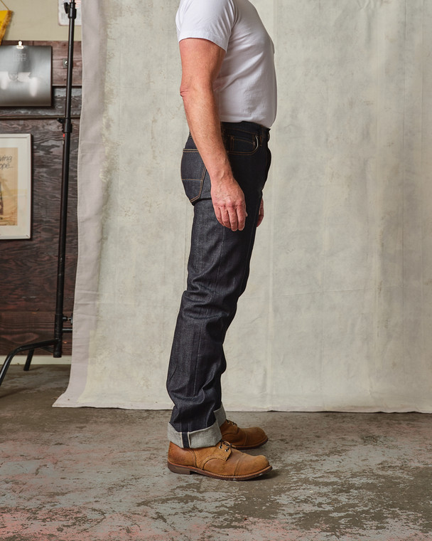 Ankara 14.75 oz. Straight Leg Selvedge Jeans | Tellason