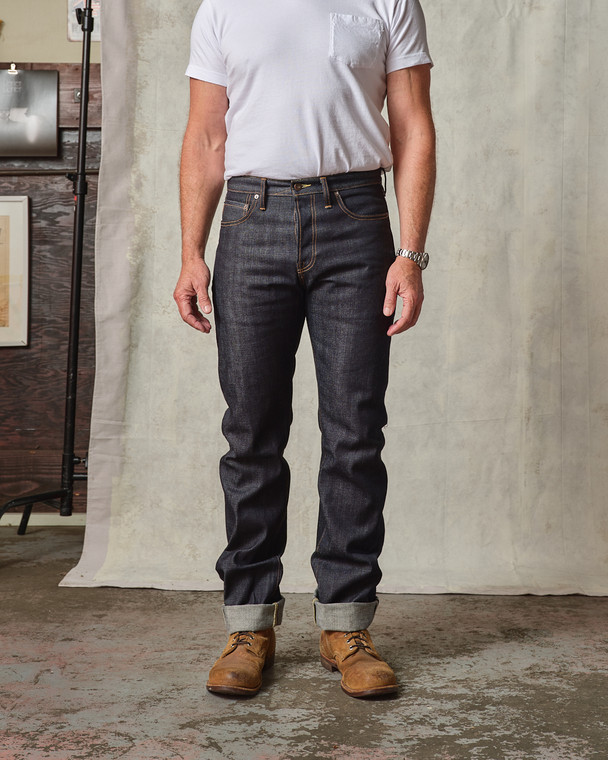 Ankara 14.75 oz. Straight Leg Selvedge Jeans | Tellason