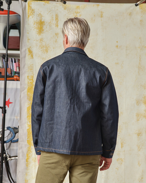 Coverall Jacket 16.5 oz. Selvedge Denim | Tellason
