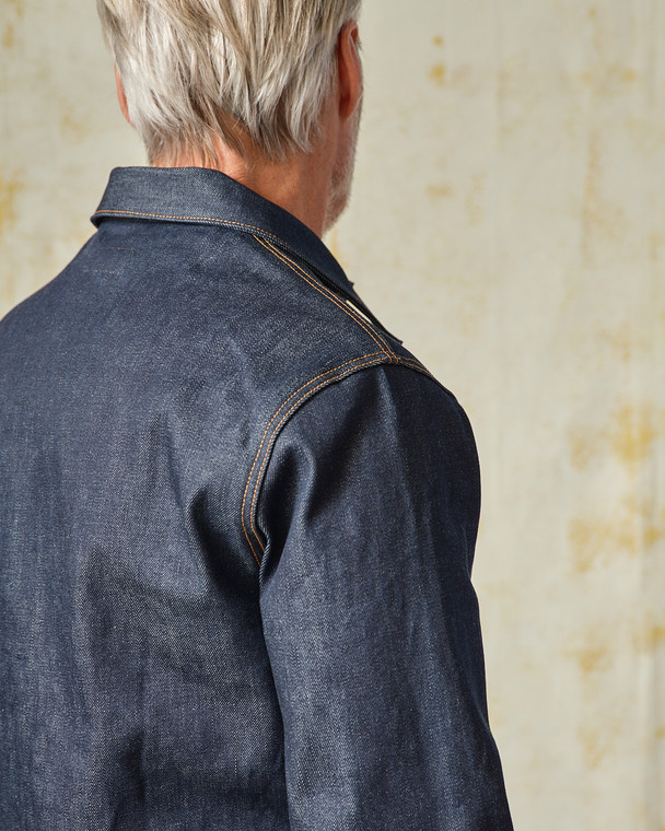 Coverall Jacket 16.5 oz. Selvedge Denim | Tellason
