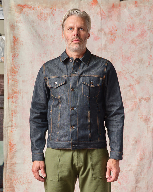 Jean Jacket 12.5 oz. Selvedge Denim | Tellason