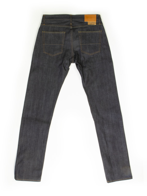 TELLASON ネイビー パンツ Ladbroke Grove 14.75 oz. Slim Tapered Selvedge Jeans