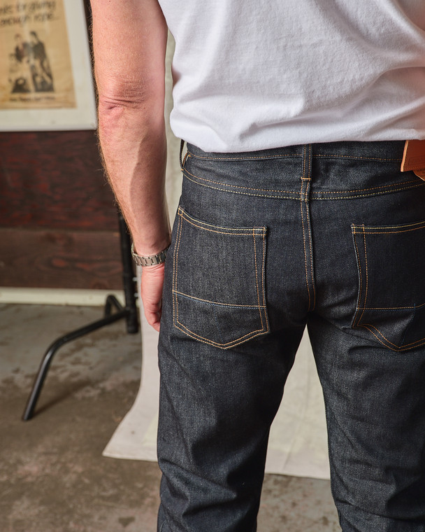 Ladbroke Grove 12.5 oz. Slim Tapered Raw Denim Jeans