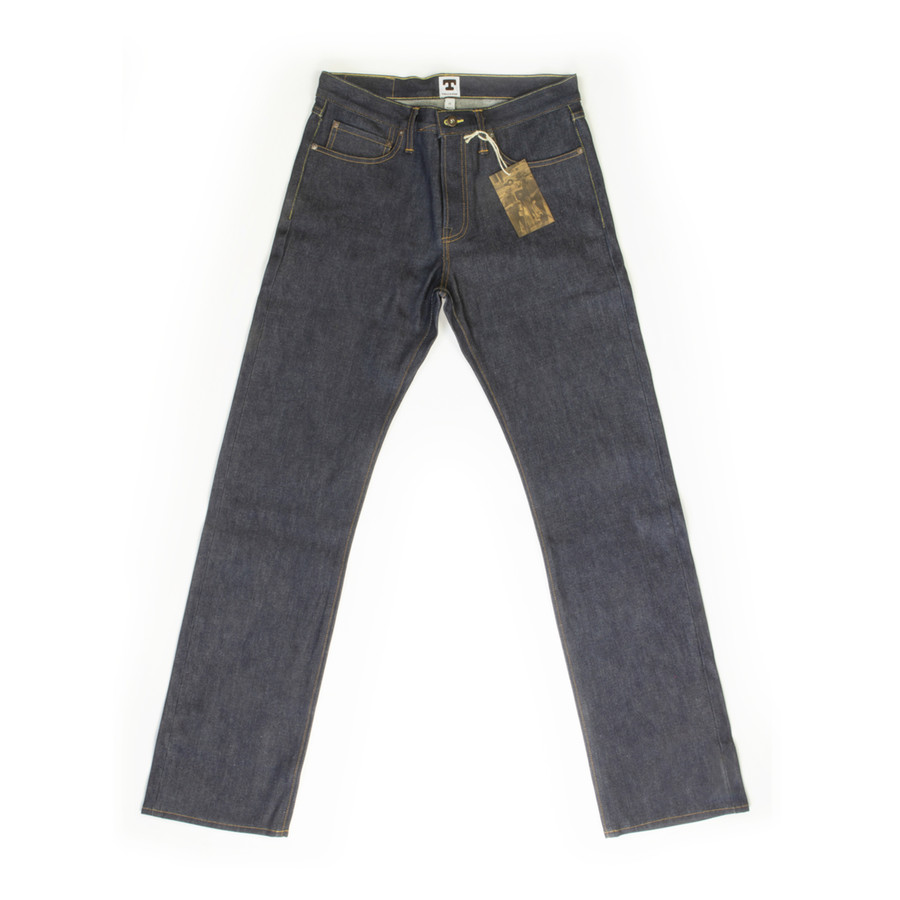 Ankara - Straight Leg Selvedge Jeans - 16.5 oz. front  Ankara - Straight Leg Selvedge Jeans - 16.5 oz. front