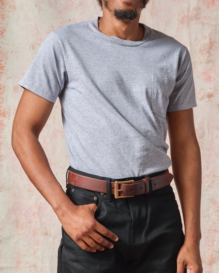 Pocket Tee Grey