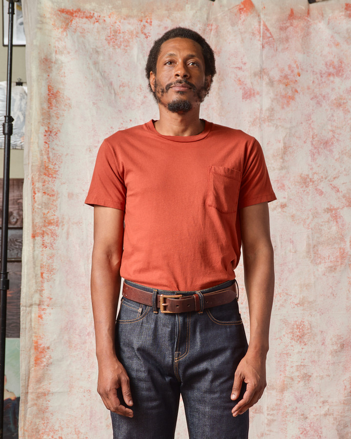 Pocket Tee International Orange