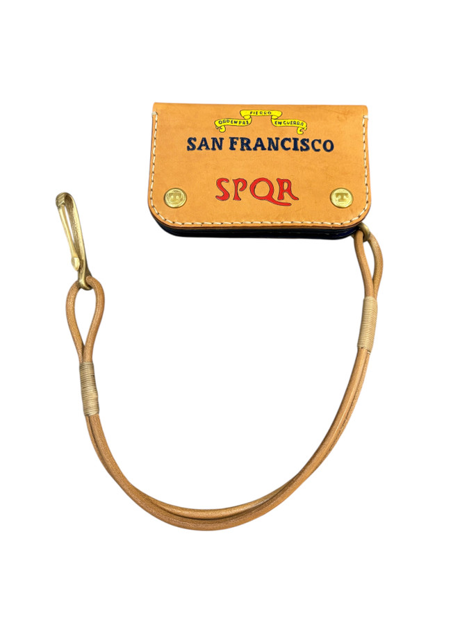 2 ARROWS LEATHER / TELLASON CHAIN BIKER WALLET