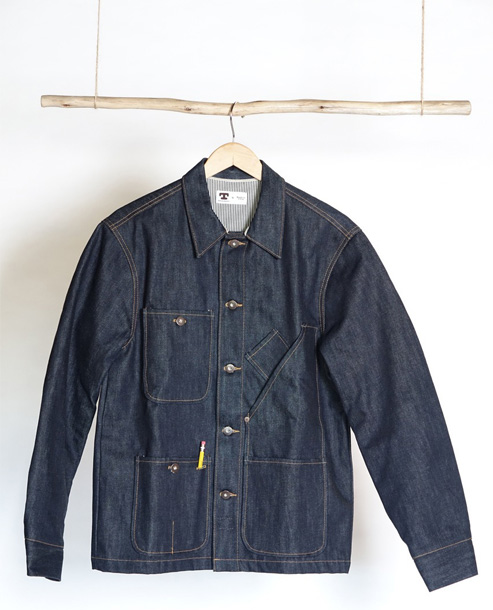 Just Added: Hickory Striped Lined Coverall Jacket