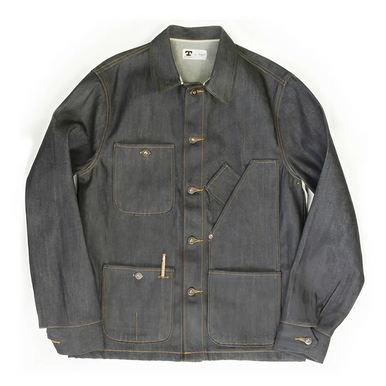 Coverall Jacket 12.5 oz. Selvedge Denim | Tellason