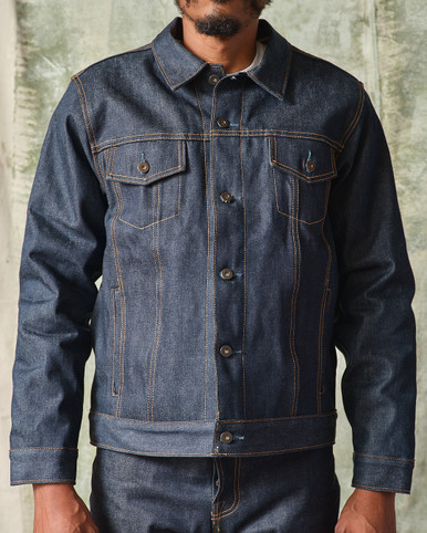 JEAN JACKET Selvedge Denim - Tellason.com