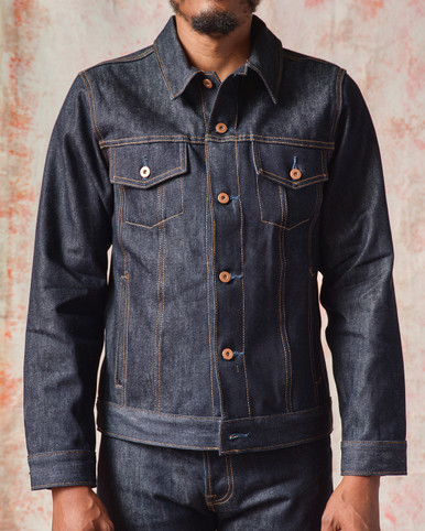 テラソンデニム　ジャケット　メンズS Tellason Stock Denim Jacket | Tellason